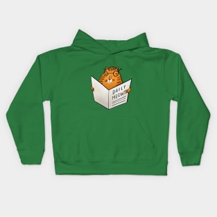 Daily meows Kids Hoodie